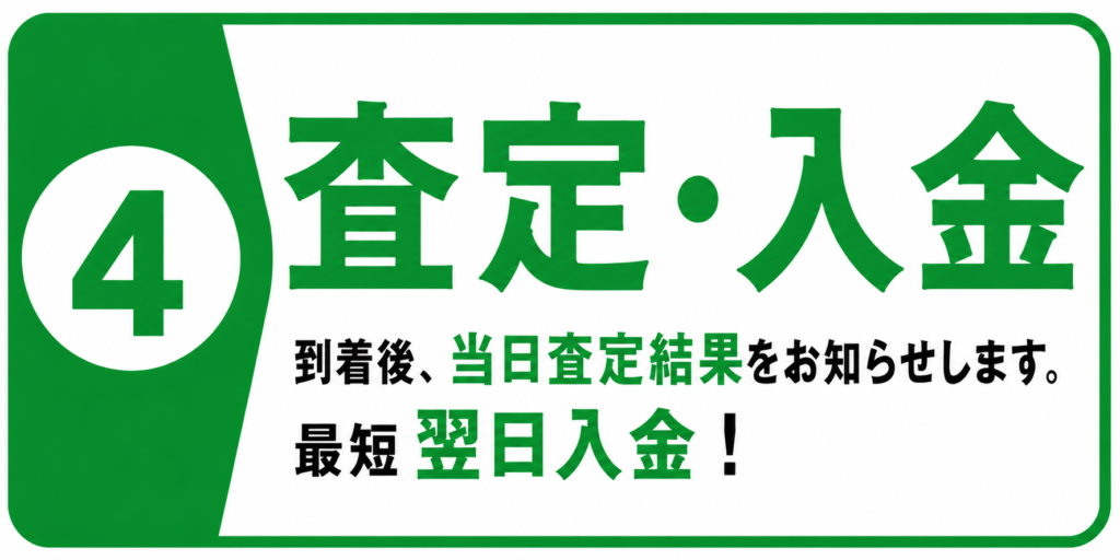 査定・入金